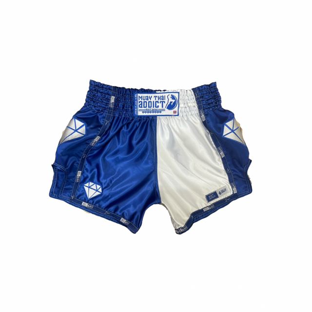 Cobalt Ice F-SPORT Muay Thai Shorts