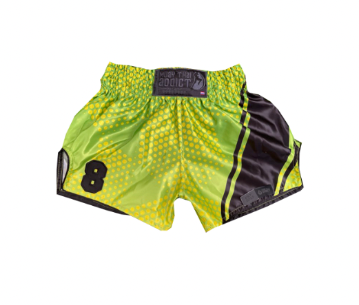 Lime Lambo  Muay Thai Shorts