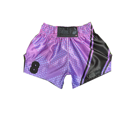 Purple Carrera Muay Thai Shorts